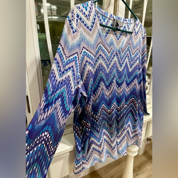 207. ND NEW DIRECTION WEEKEND AZTEC DESIGN SIZE XL - Picture 9 of 11